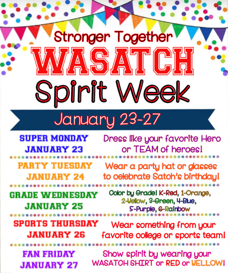 spirit-week-dress-up-days-and-volunteer-opportunities-wasatch